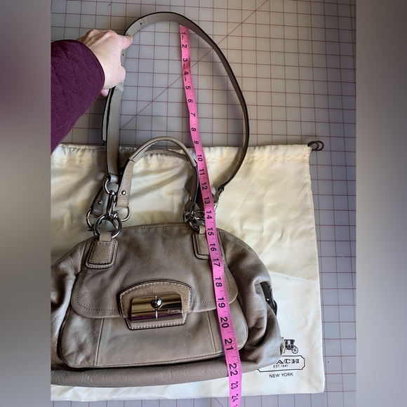 Coach Kristin Soft Leather Domed Satchel - Picture 12 of 14